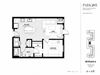 Morgan A Floor Plan Morgan A Floor Plan at Park 205, Illinois